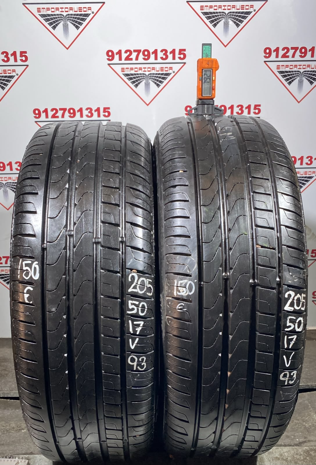 PIRELLI CINTURATO P7 USADO  205/50 R17 93 V